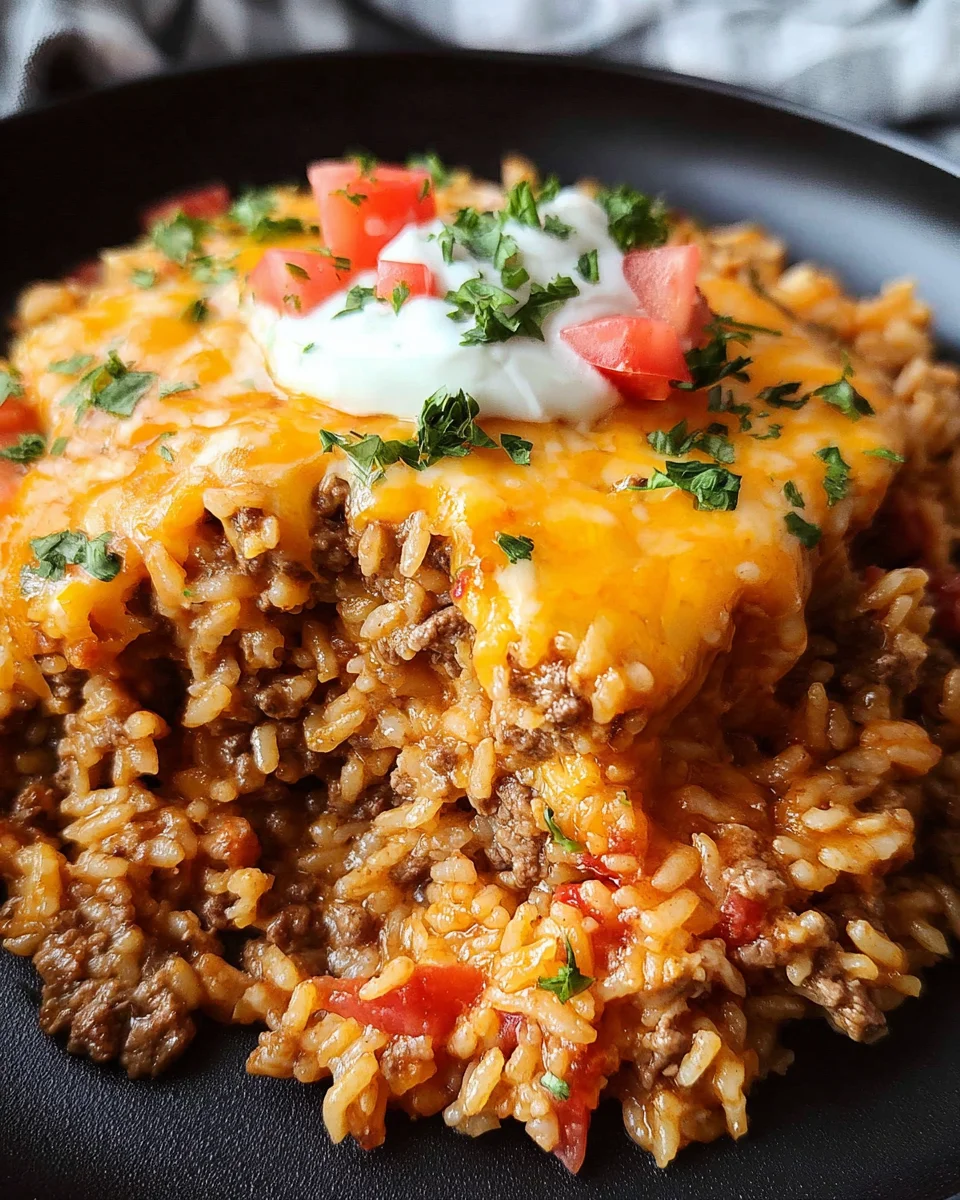 Cheesy Taco Rice Recipe 22 Cheesy