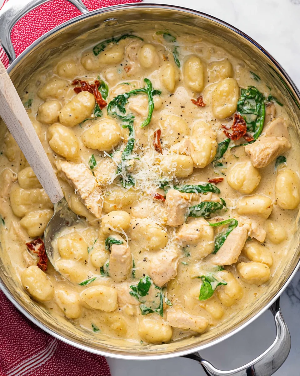 Chicken Alfredo Gnocchi