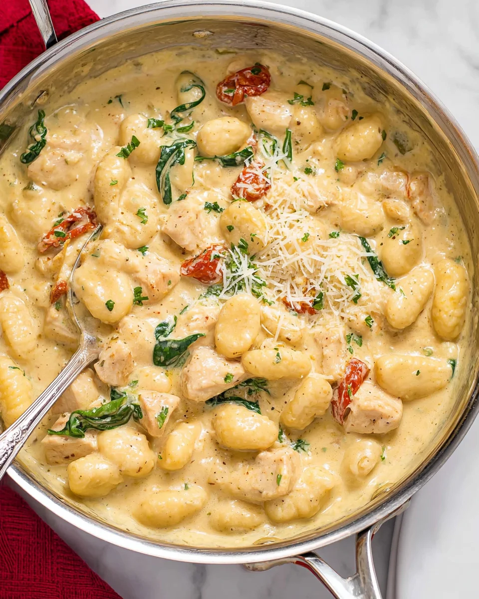 Chicken Alfredo Gnocchi 20 Chicken