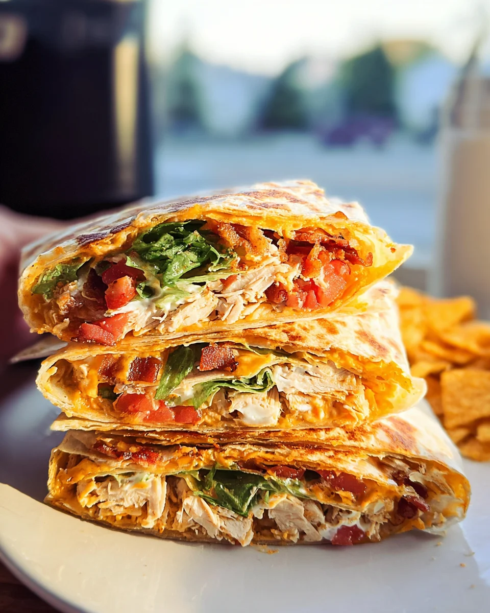Chicken Bacon Ranch Crunchwrap