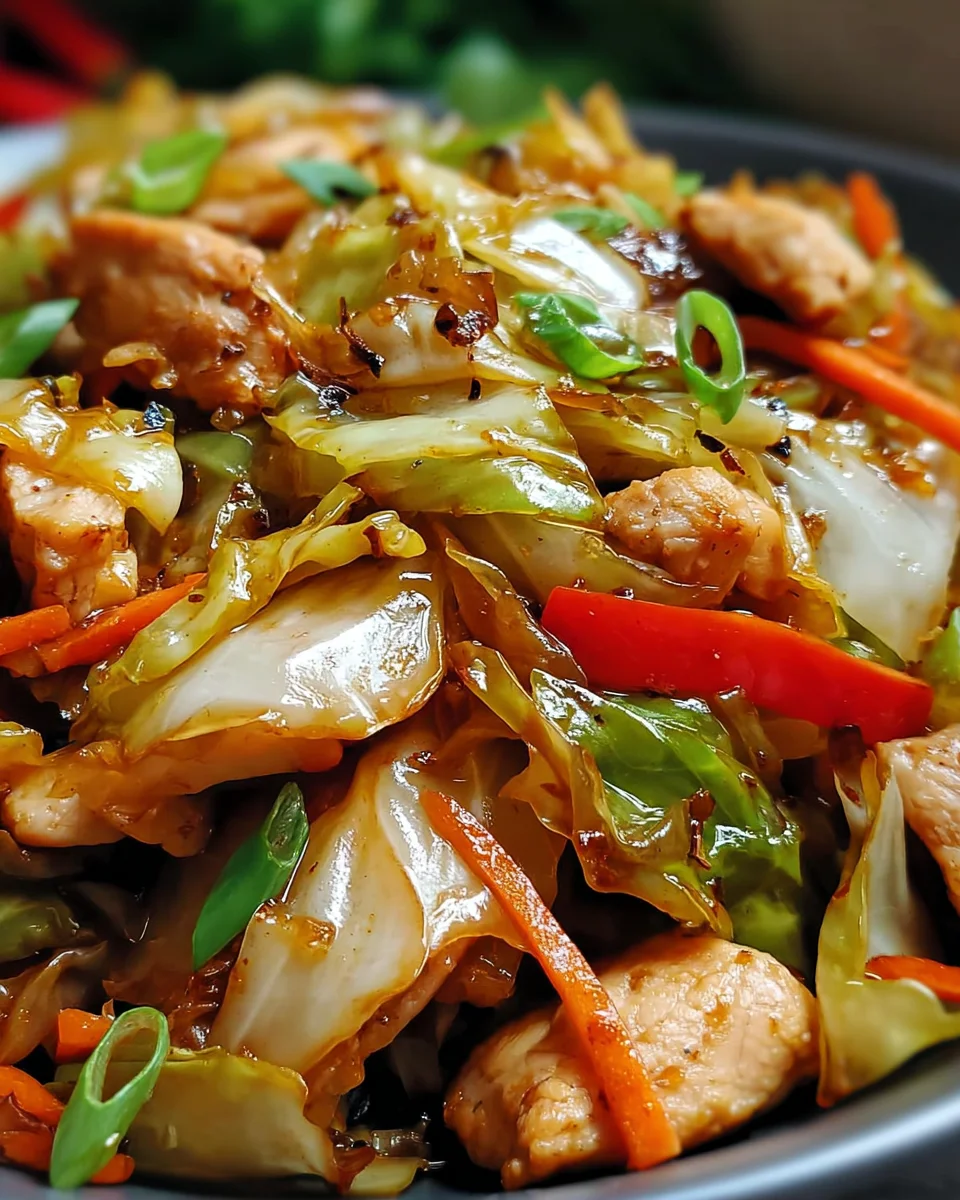 Chicken Cabbage Stir-Fry Recipe 25 Chicken