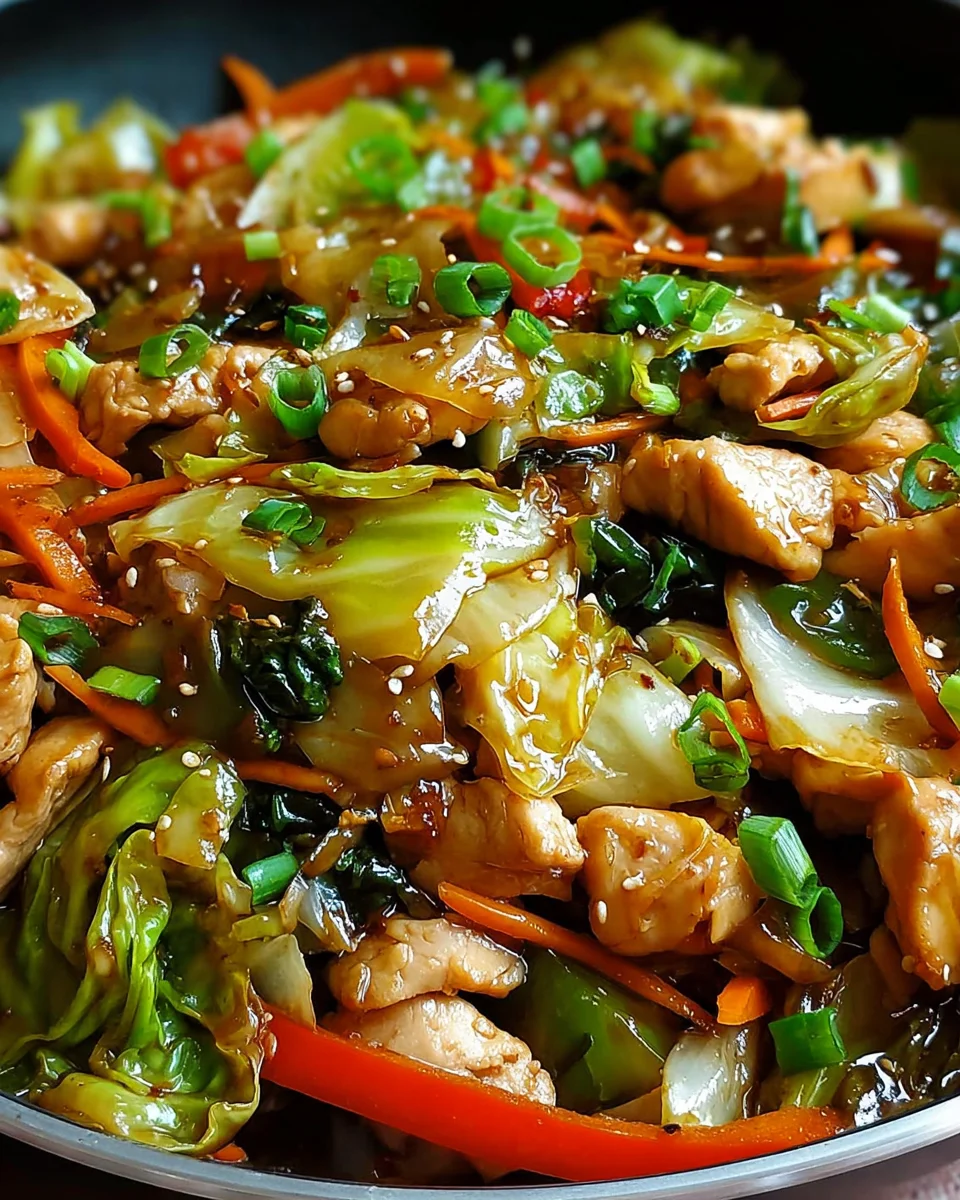Chicken Cabbage Stir-Fry Recipe 26 Chicken