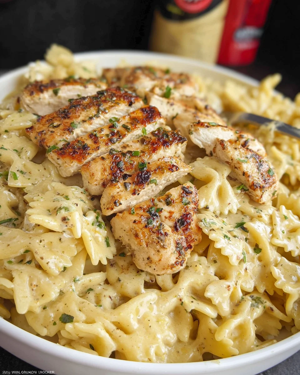 Chicken Garlic Parmesan Pasta