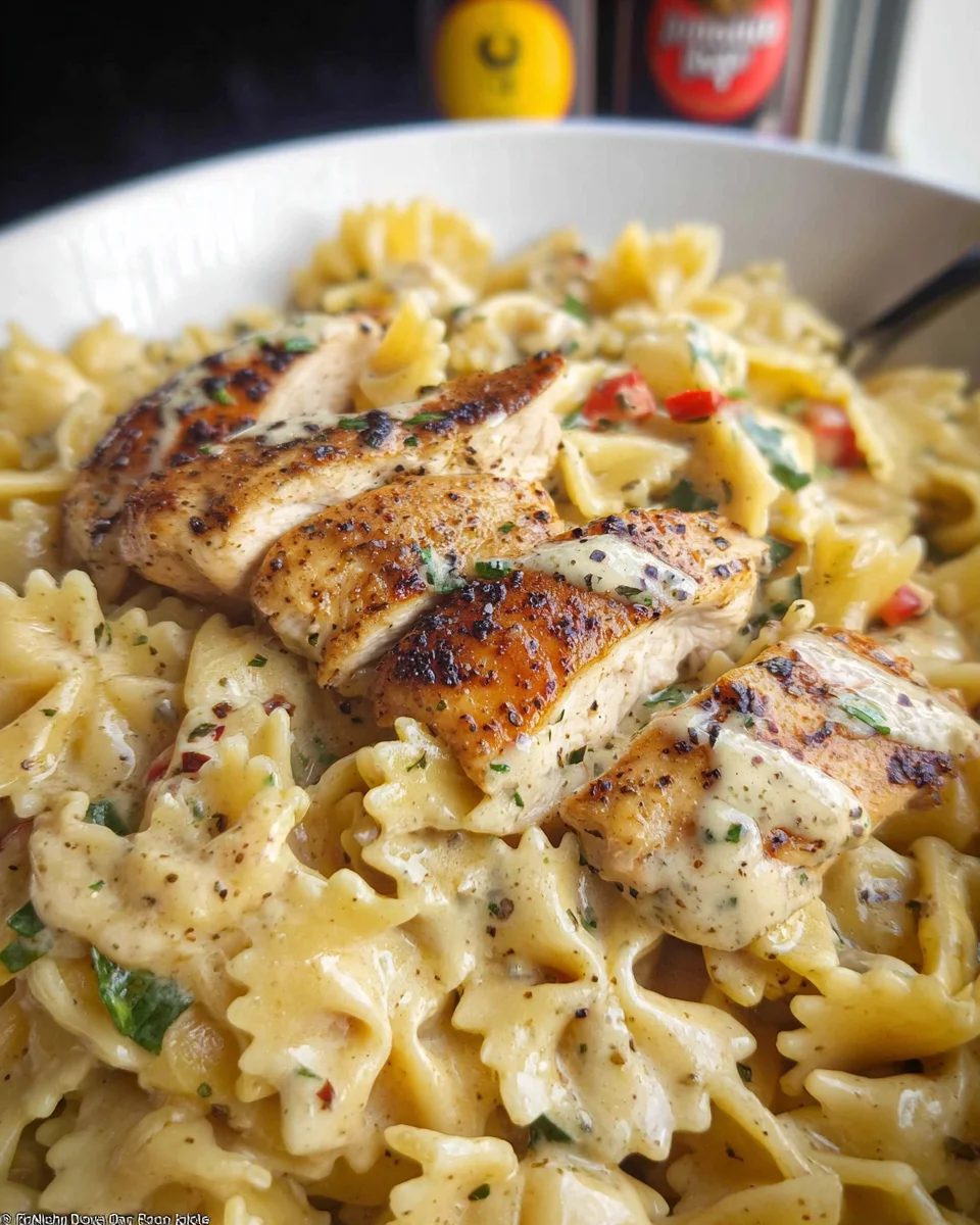 Chicken Garlic Parmesan Pasta 34 Chicken