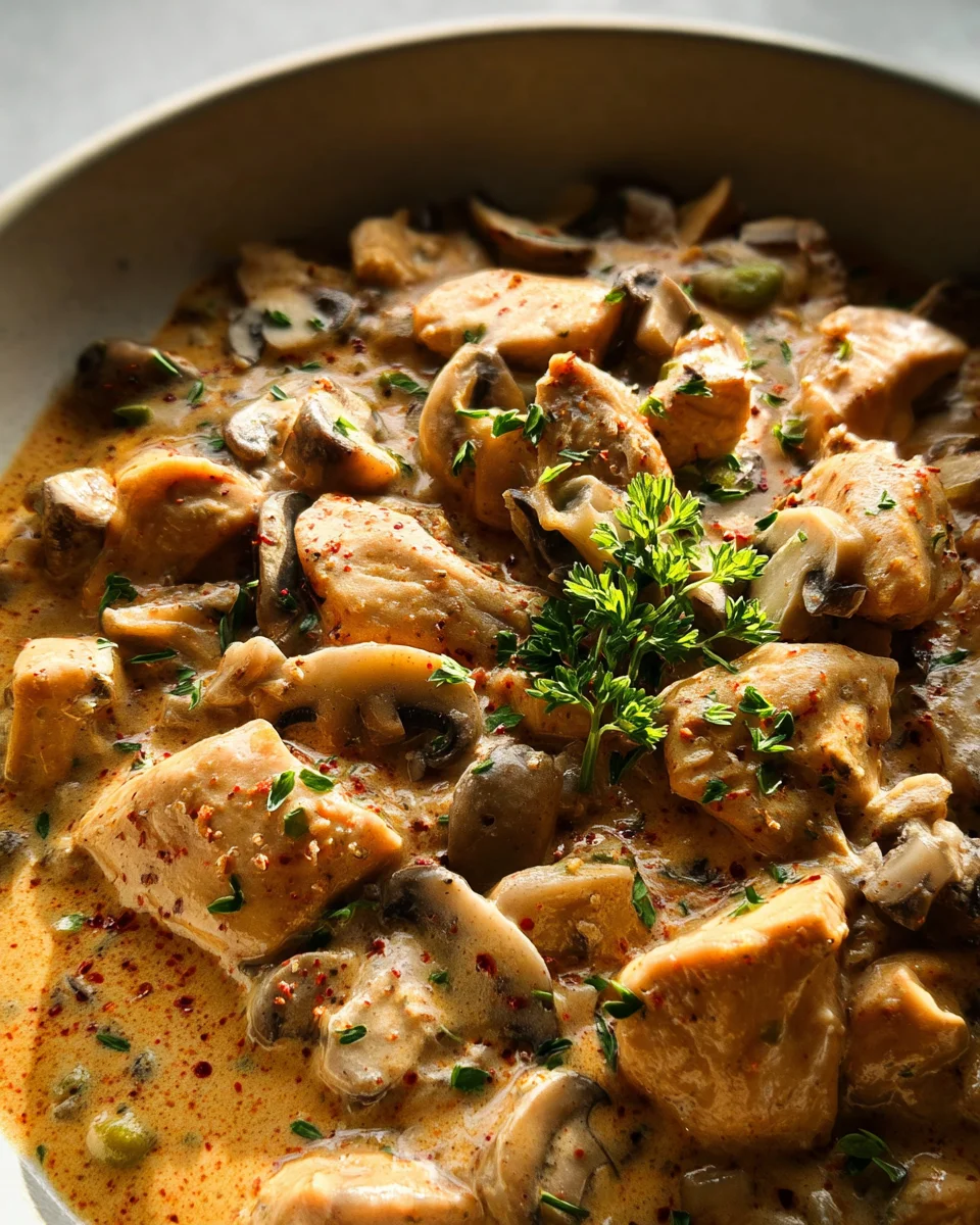 Chicken Stroganoff