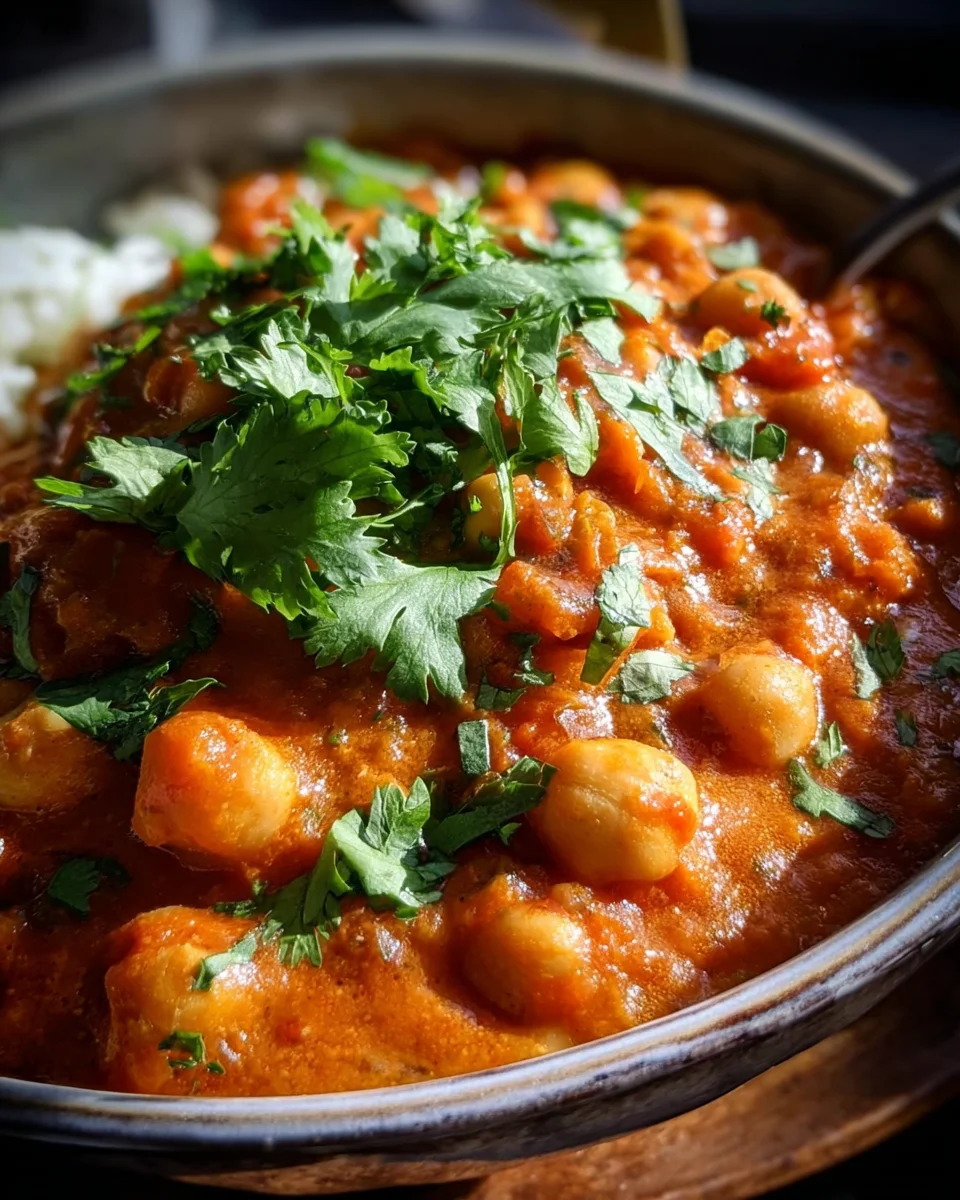 Chickpea Tikka Masala