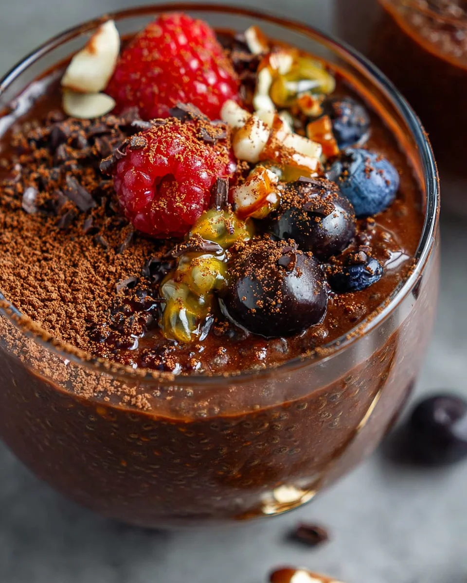 Chocolate Chia Pudding