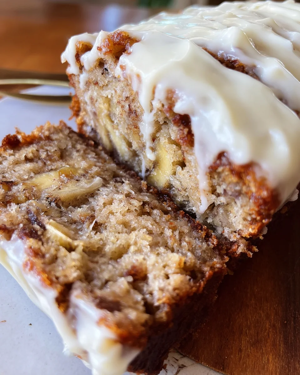 Cinnamon Roll Banana Bread