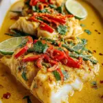 Coconut Curry Baked Cod