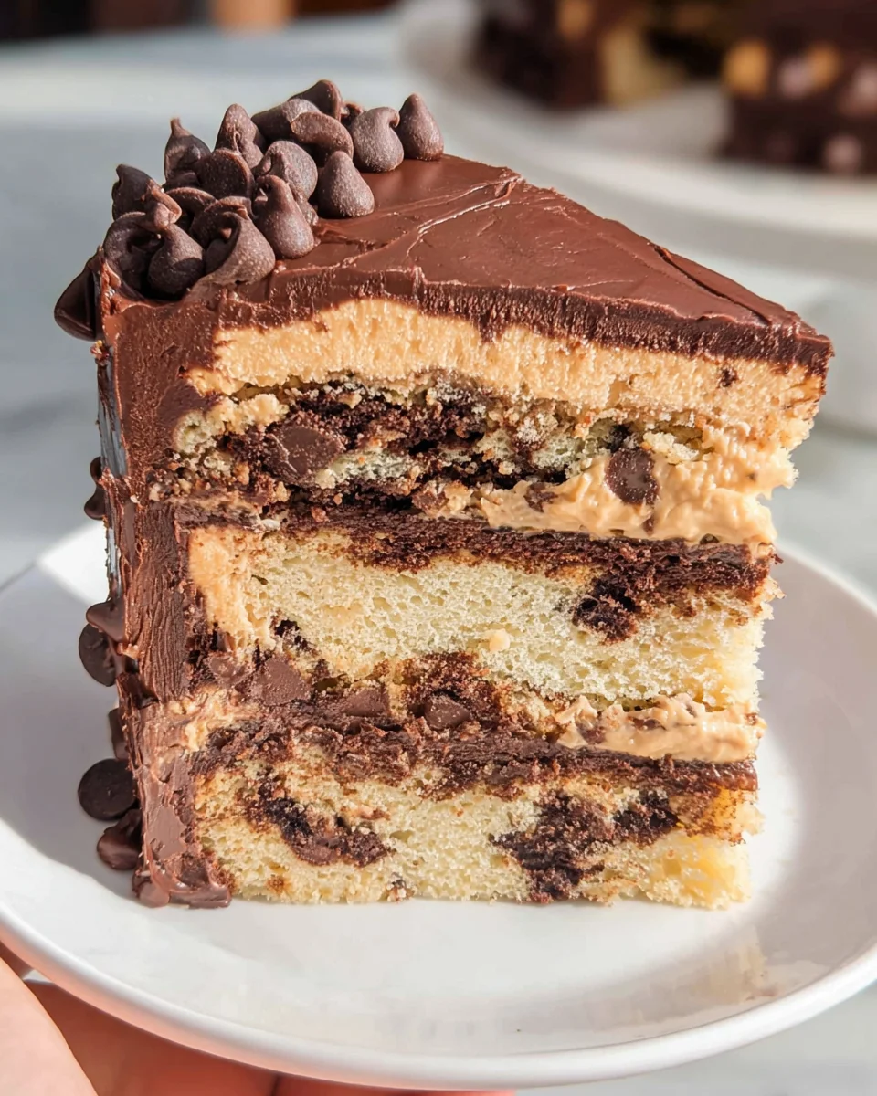 Cookie Dough Cake 40 Cookie