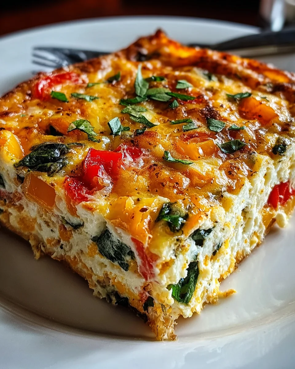Cottage Cheese Egg Bake