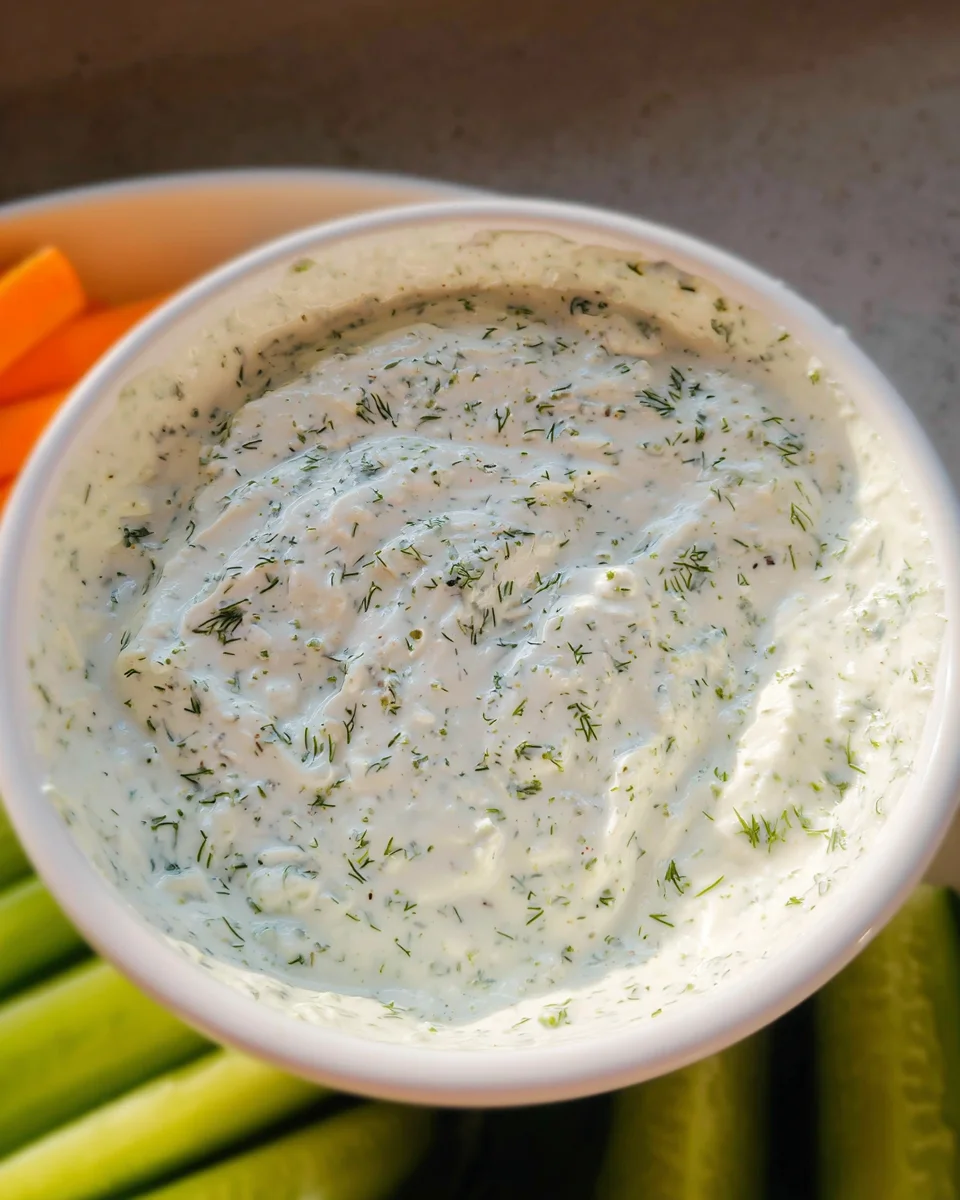 Cottage Cheese Ranch Dip Recipe