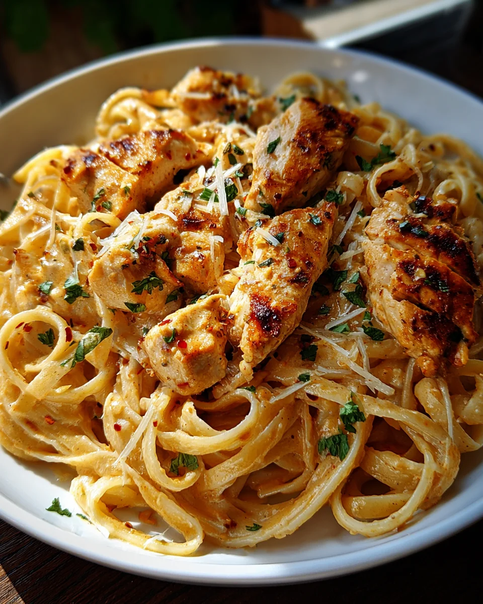 Cowboy Butter Chicken Linguine