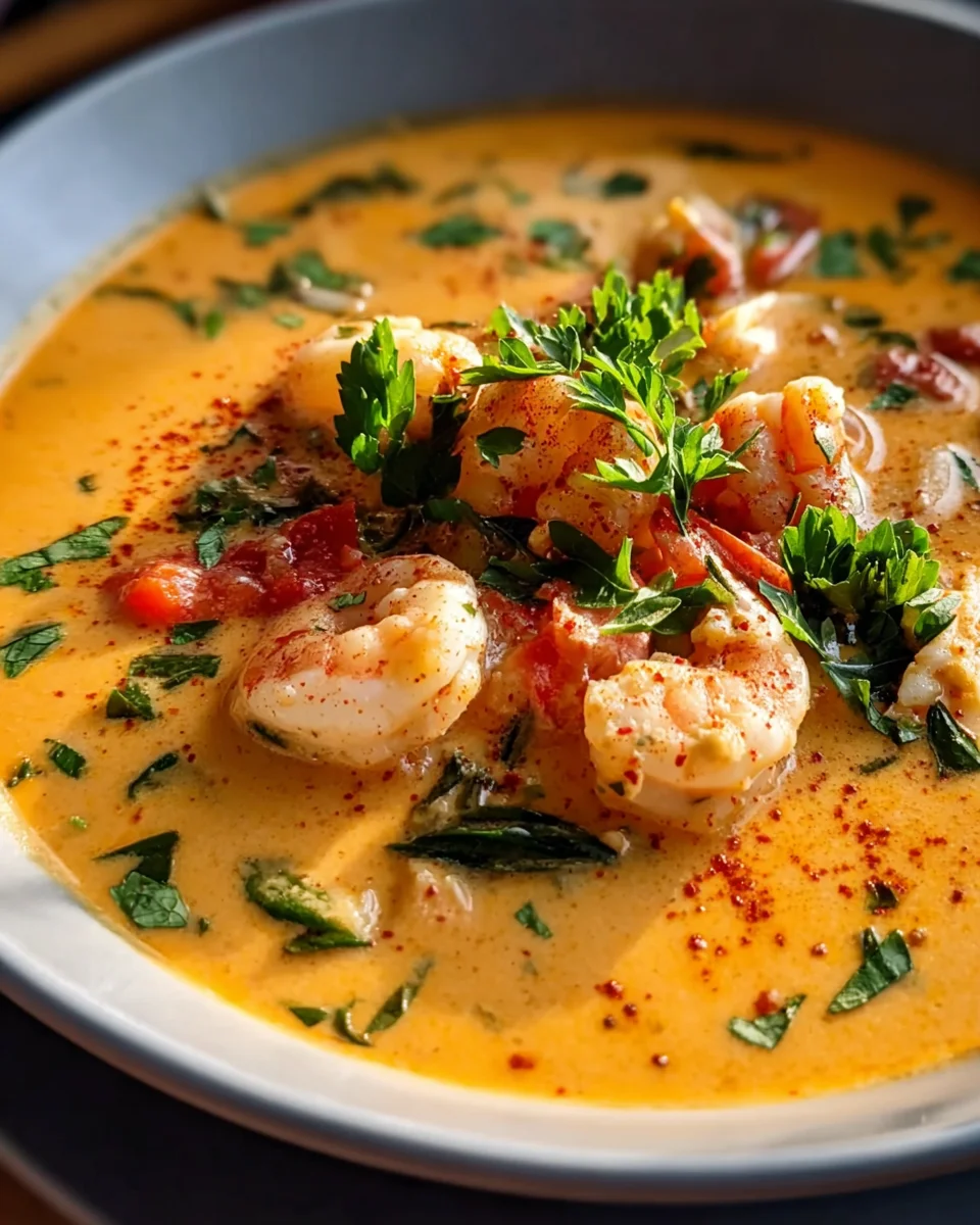 Crab and Shrimp Seafood Bisque 29 Crab