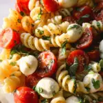 Creamy Caprese Pasta Salad