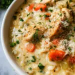 Creamy Chicken and Rice Soup