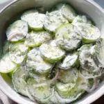 Creamy Cucumber Salad