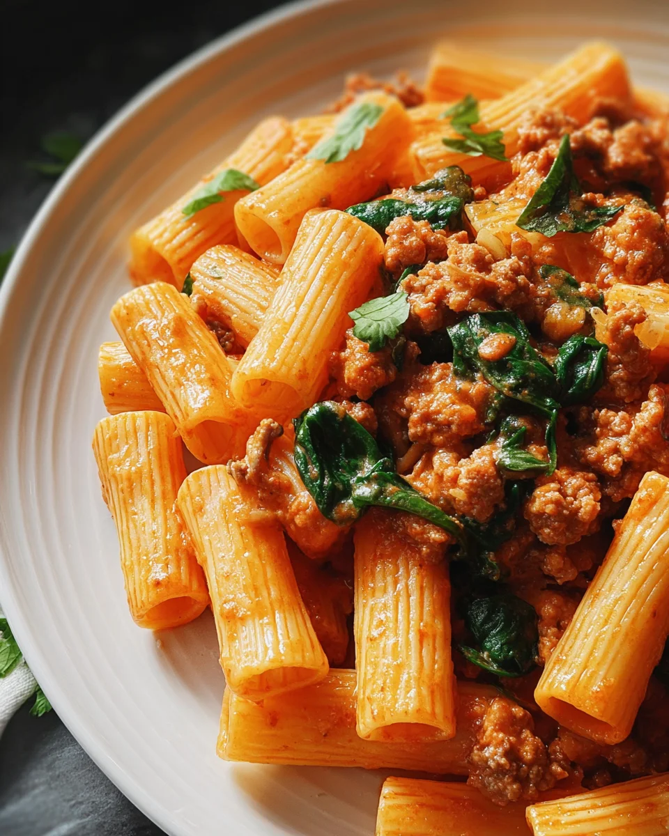 Creamy Sausage Rigatoni 23 Creamy