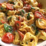 Creamy Tortellini with Tomatoes 20 Creamy Tortellini with Tomatoes