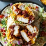 Crispy Chicken Bacon Ranch Wrap