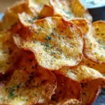 Crispy Cottage Cheese Chips