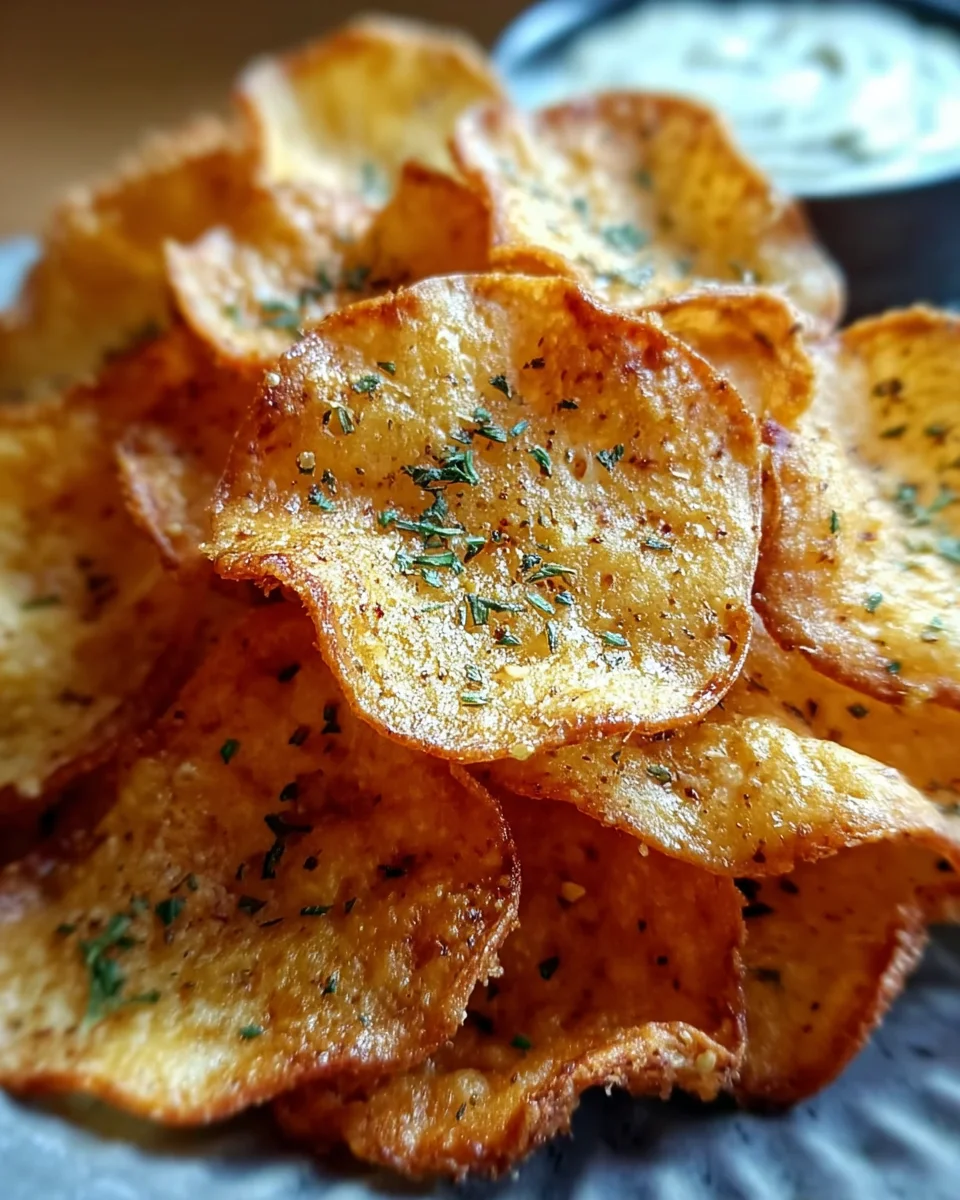Crispy Cottage Cheese Chips