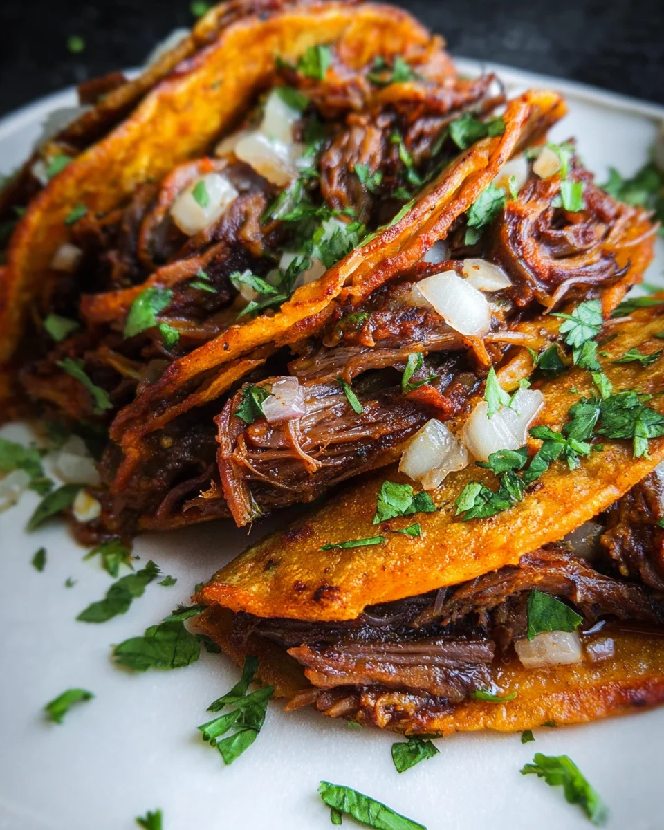 Crock Pot Birria Tacos