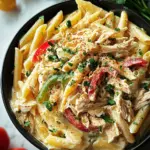 Crock Pot Creamy Cajun Chicken Pasta