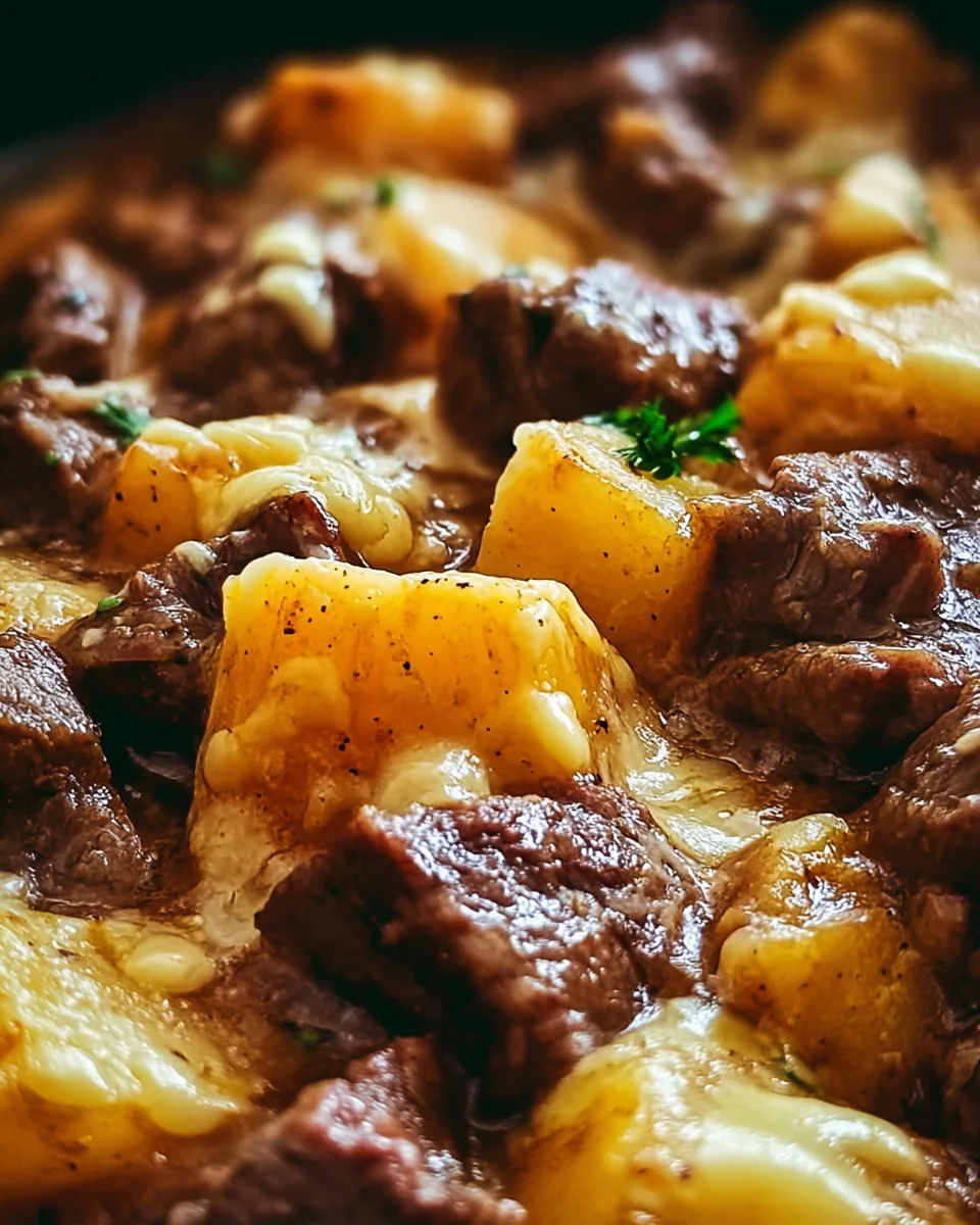 Crockpot Loaded Steak and Potato Bake Recipe 17 Crockpot