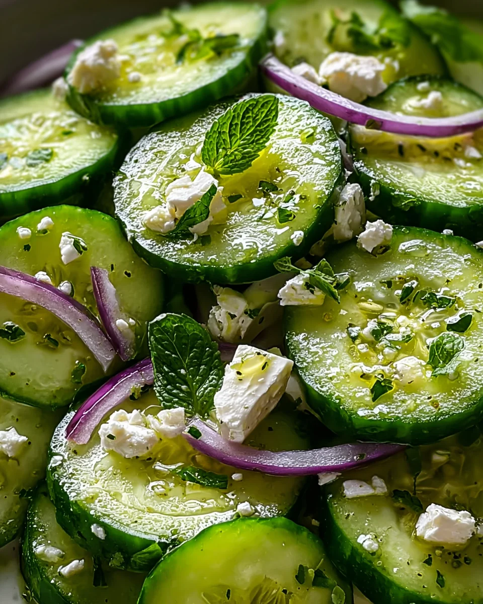 Cucumber Feta Salad