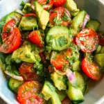 Cucumber Tomato Avocado Salad 19 Cucumber Tomato Avocado Salad