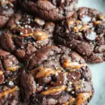 Double Chocolate Salted Caramel Cookies 27 Double Chocolate Salted Caramel Cookies