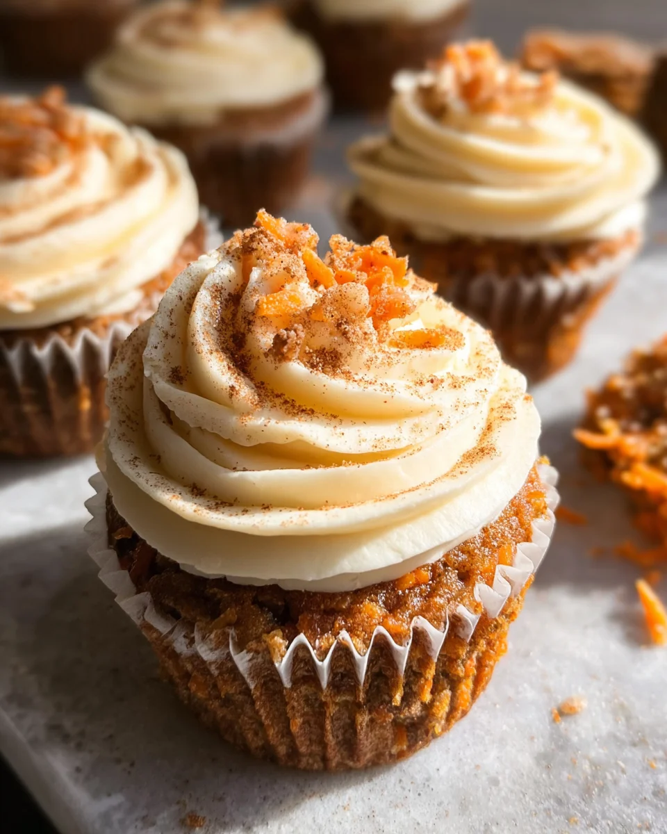 Easy Carrot Cake Cupcakes 24 Easy