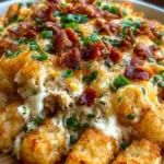 Easy Chicken Bacon Ranch Tater Tot Casserole 23 Easy Chicken Bacon Ranch Tater Tot Casserole