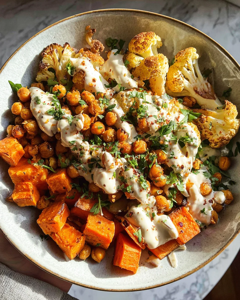 Easy Nourish Bowl Recipe with Tahini Yogurt Dressing 38 Easy