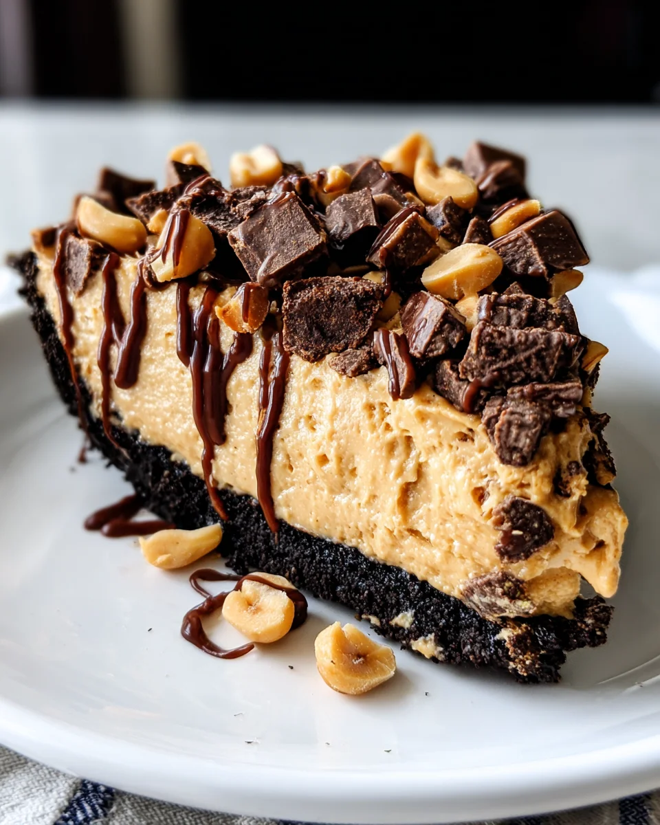 Easy Peanut Butter Pie Recipe