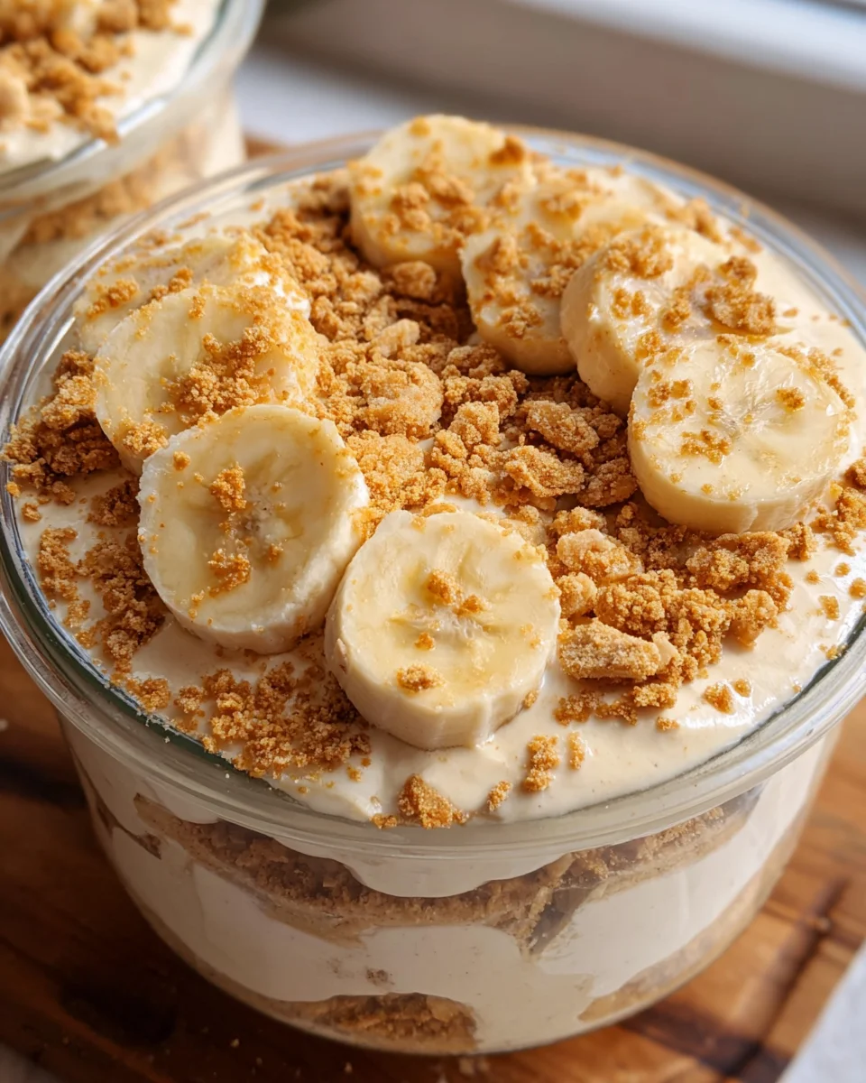 Easy Protein Banana Pudding