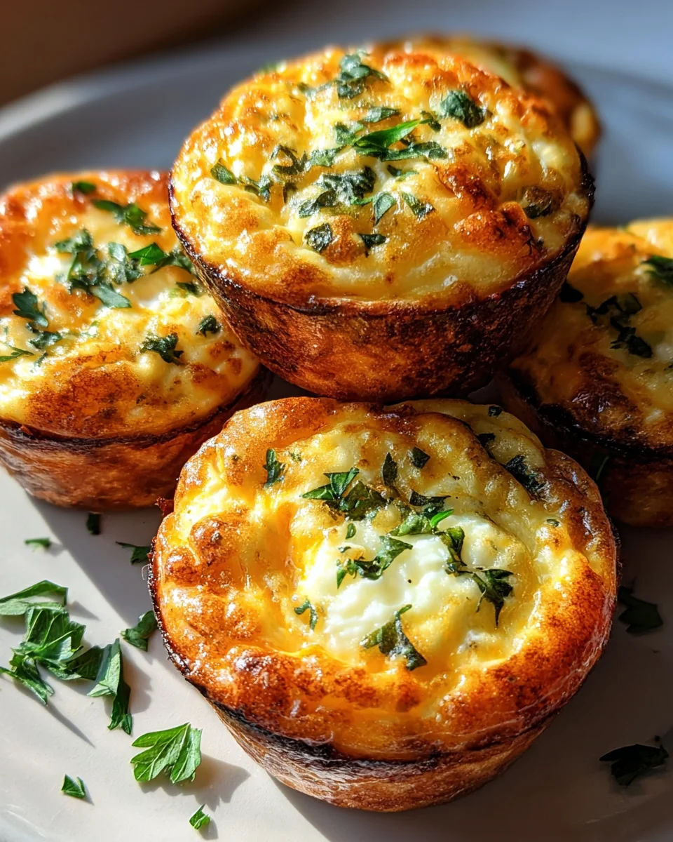Fluffy Cottage Cheese Egg Muffins