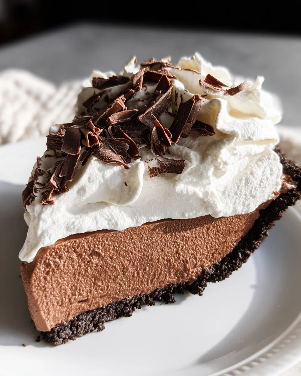 French Silk Pie 18 French