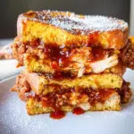 French Toast Fried Chicken Sandwich