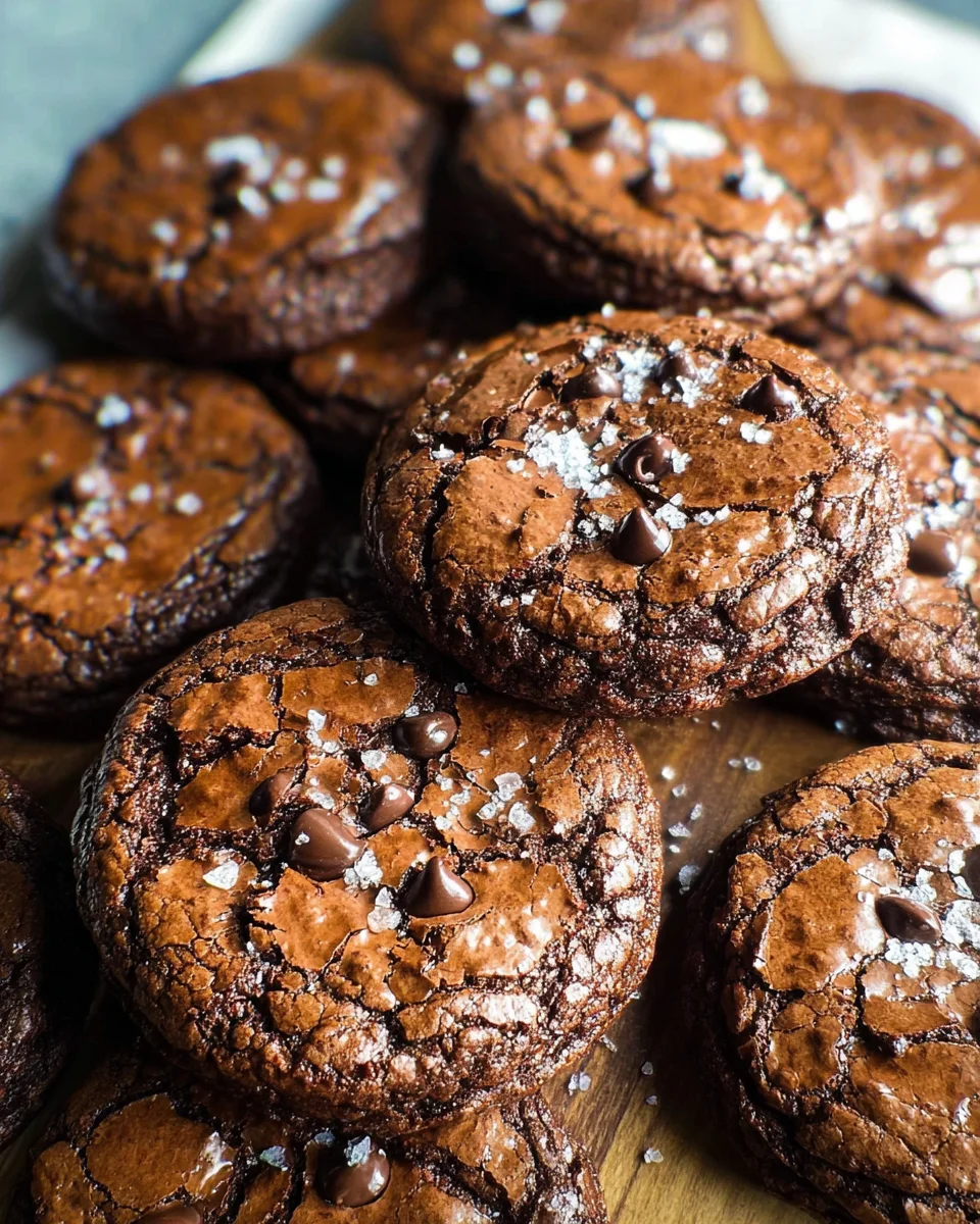 Fudgy Chewy Browkies (Brookies)