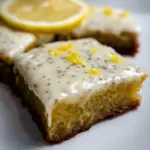 Glazed Lemon Poppy Seed Bars