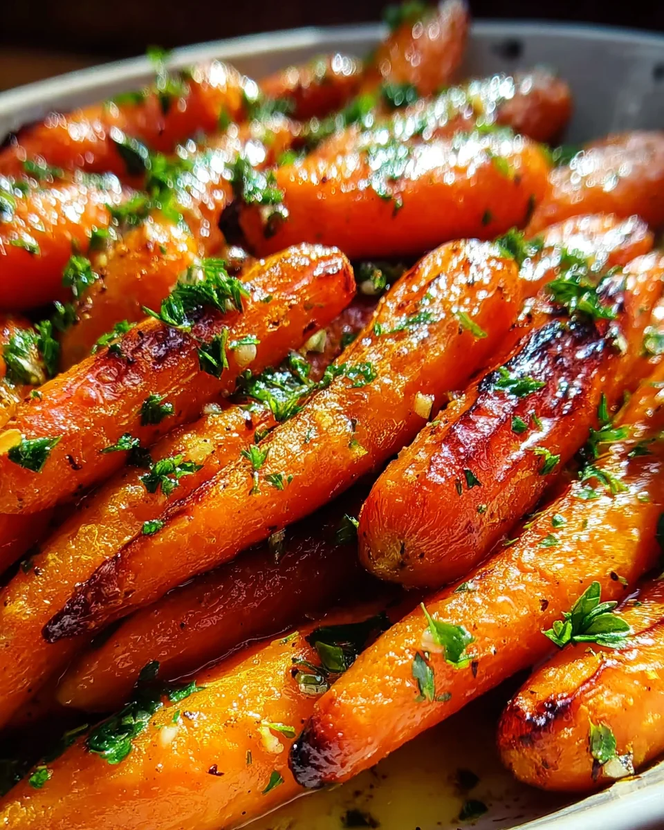 Glazed Roasted Carrots