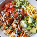 Grilled Chicken Burrito Bowls