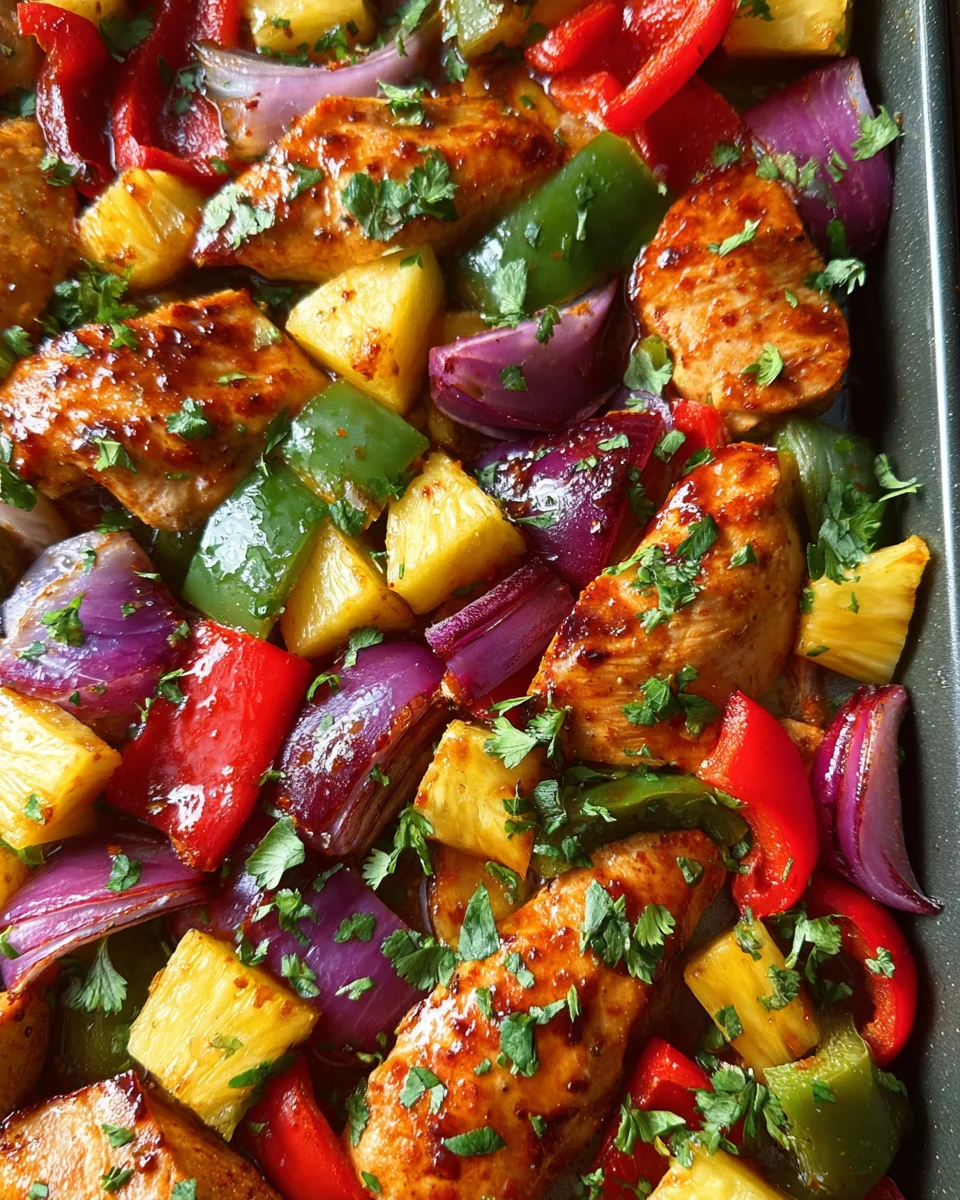 Hawaiian Chicken Sheet Pan 25 Hawaiian