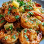 Hawaiian Garlic Shrimp