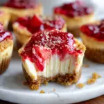 High Protein Healthy Strawberry Cheesecake Bites