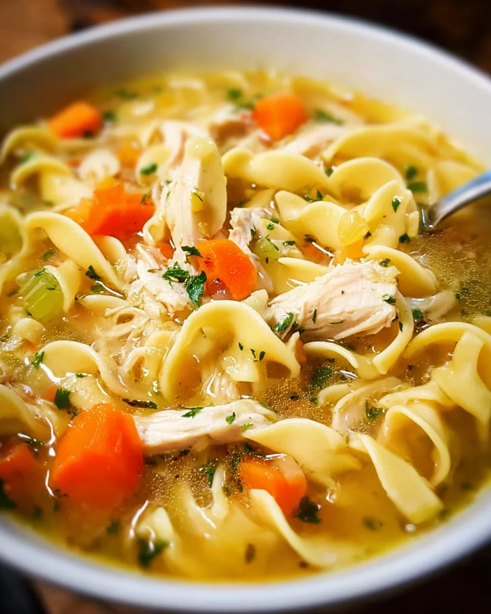 Homemade Chicken Noodle Soup 25 Homemade