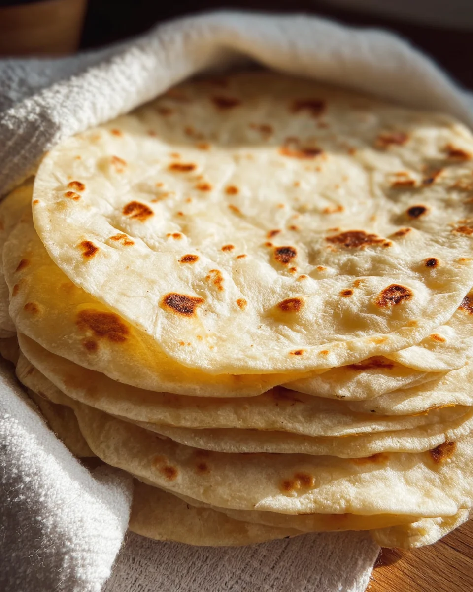 Homemade Flour Tortillas
