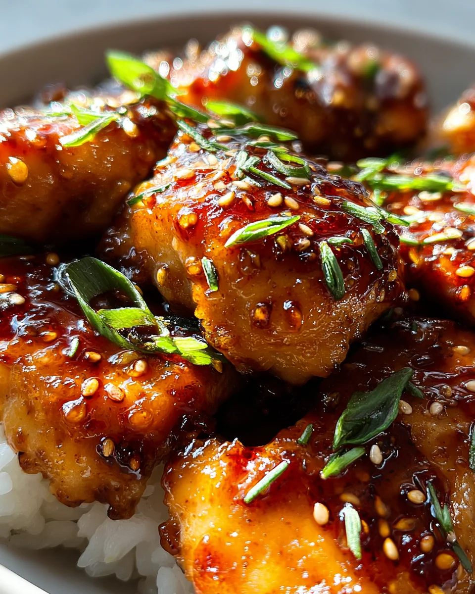 Honey Garlic Chicken Recipe